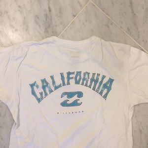 White billabong T-shirt